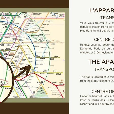 21.Appart 4Pers#1 Bedroom #Pere Lachaise #Nation Paris Exterior foto
